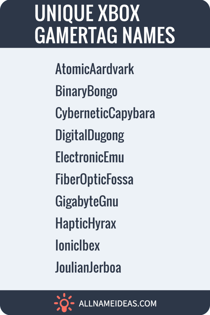 unique xbox gamertag ideas pinterest